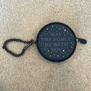 May the force be with you Coach Coin Purse